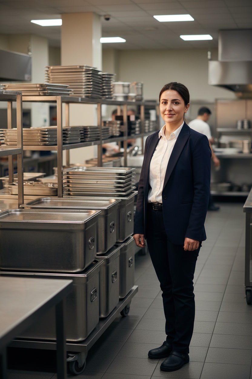 Selin Korkmaz, operasyon ve lojistik şefi